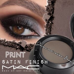 MAC Satin Eyeshadow in Print (Muted Gray with Shimmer)